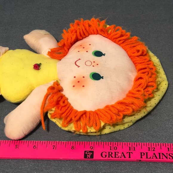 Apple Dumpling Rag Doll Strawberry Shortcake Vintage Retro 80s - Picture 13 of 13